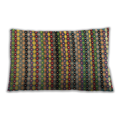 Floral Outdoor Throw Pillow