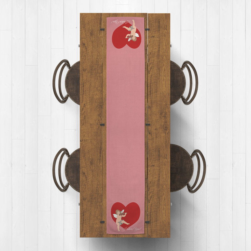 Chemin de table Cupid, L 72,00 po