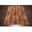 Tapis unique en jute / sisal noué à la main brun clair de 7 pi 1 po x 9 pi 1 po Annunziato