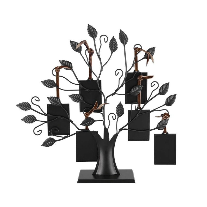 Black Metal Storage Picture Frame