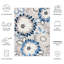 Tapis d'intérieur / extérieur floral Dellia Performance-385813459