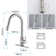 Naiyafly Pull Out Touch Kitchen Faucet