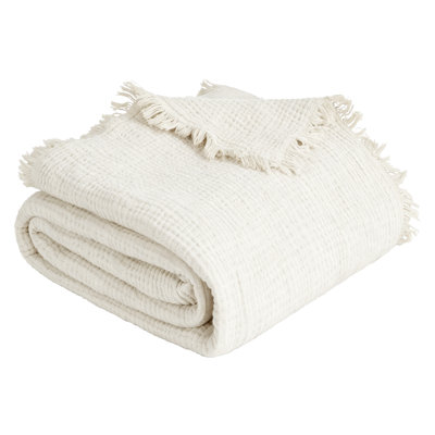 Plain Weave / Muslin Throw Blanket