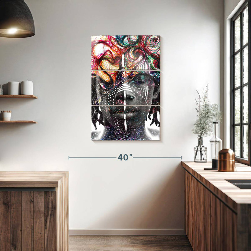 Leisha Queen Prey, 38" H x 24" W