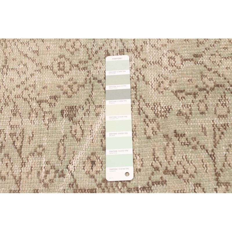 Tapis vert clair Melis 5 pi 8 po x 8 pi 10 po Melis