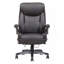 Chaise de bureau classique rembourrée en cuir reconstitué gris avec accoudoirs réglables, hauteur et pivot de 360 degrés, mobilier de bureau