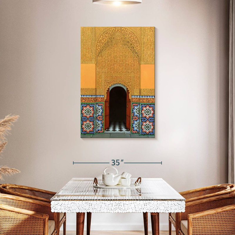 Porte Aime Marrakech, H 45 po x l 30 po