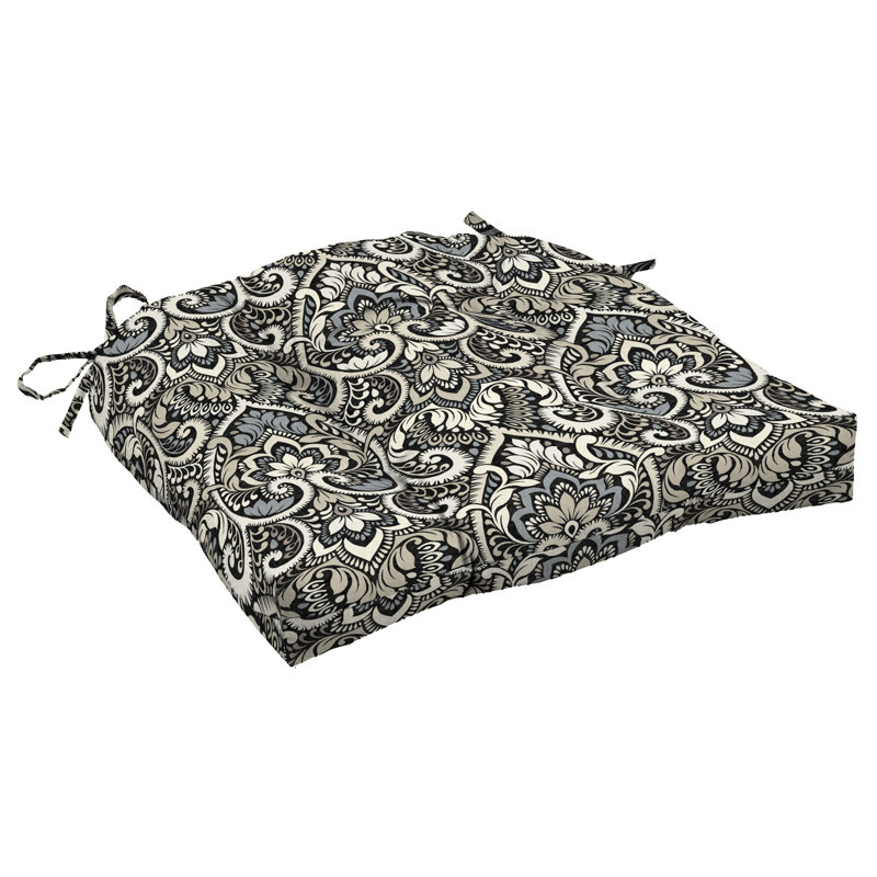 ARDEN Outdoor Seat Cushion, Black