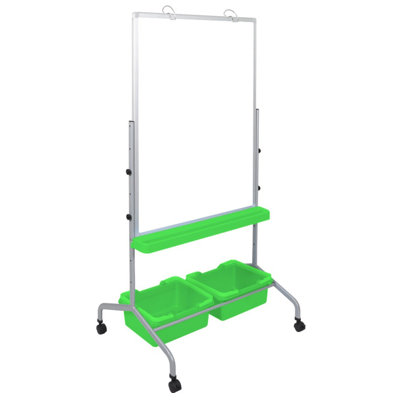 Freestanding Steel Reversible Magnetic Medium - 4' - 6' Whiteboard