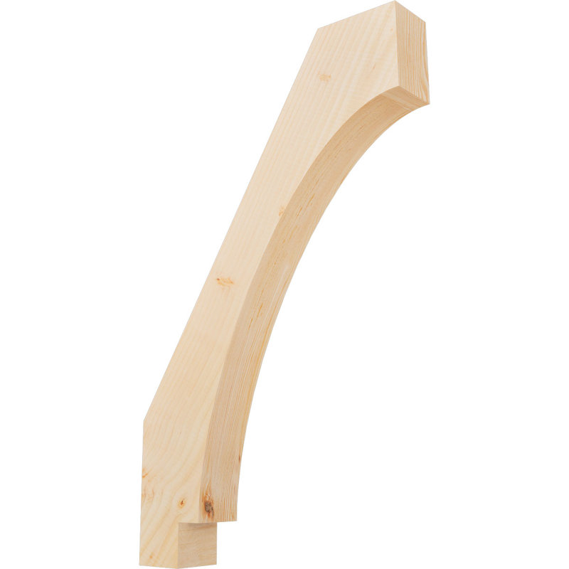 Attelle impériale du genou, Sapin de Douglas, Lisse, H 32 po x l 3,5 po x P 20 po