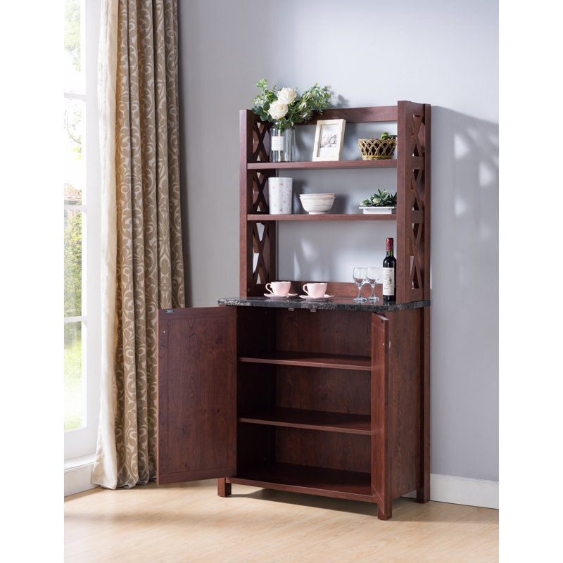 Chehalis 64'' Kitchen Pantry, Vintage Walnut
