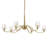 Uttermost Barcelona 6 Light Brass Chandelier