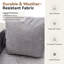 Canapé modulaire d'extérieur imperméable gris foncé QQ-133701307