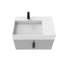 Ensemble de meuble-lavabo mural simple 30 po avec surface solide Amazon-92645206-92645205-94673670