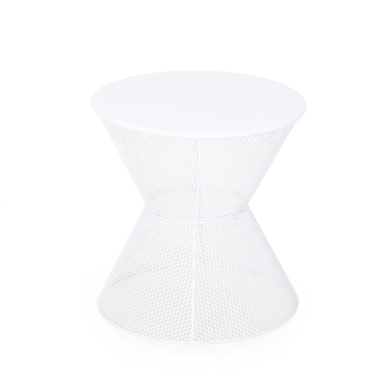 Nevada Side Table （Only Include Table), Matte White