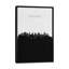 Hyderabad, India City Skyline by Ayse Deniz Akerman - Print on Canvas-63930059-63930063