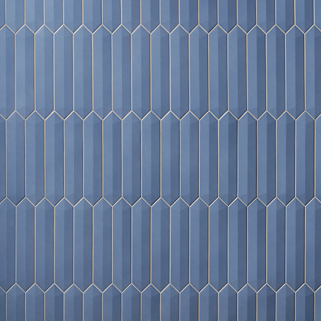 Lois 2.6" x 13" Ceramic Wall Tile Bond Tile 