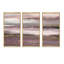 «Purple Glam Storm IV», ensemble d'art mural sur toile moderne et contemporain encadré de 3-72043396-72043734