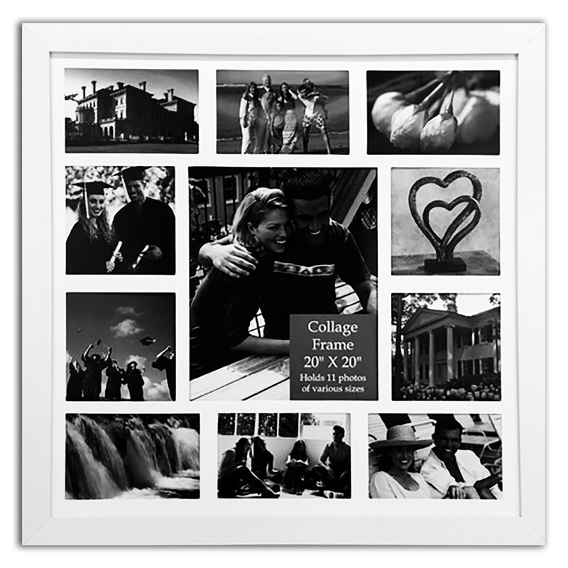 Picture Frame, 8" x 10", White