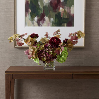 Grata Ranunculus Faux Floral in Vase