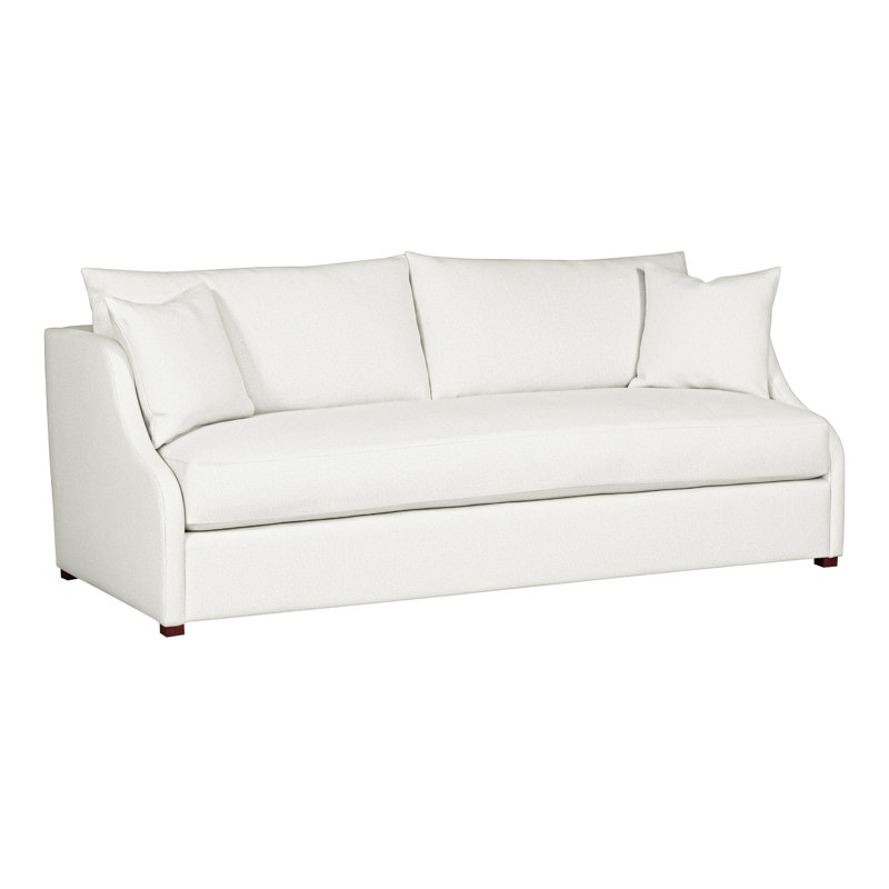 Cora Bench Seat Sofa, Tommy Snow Polyester Blend