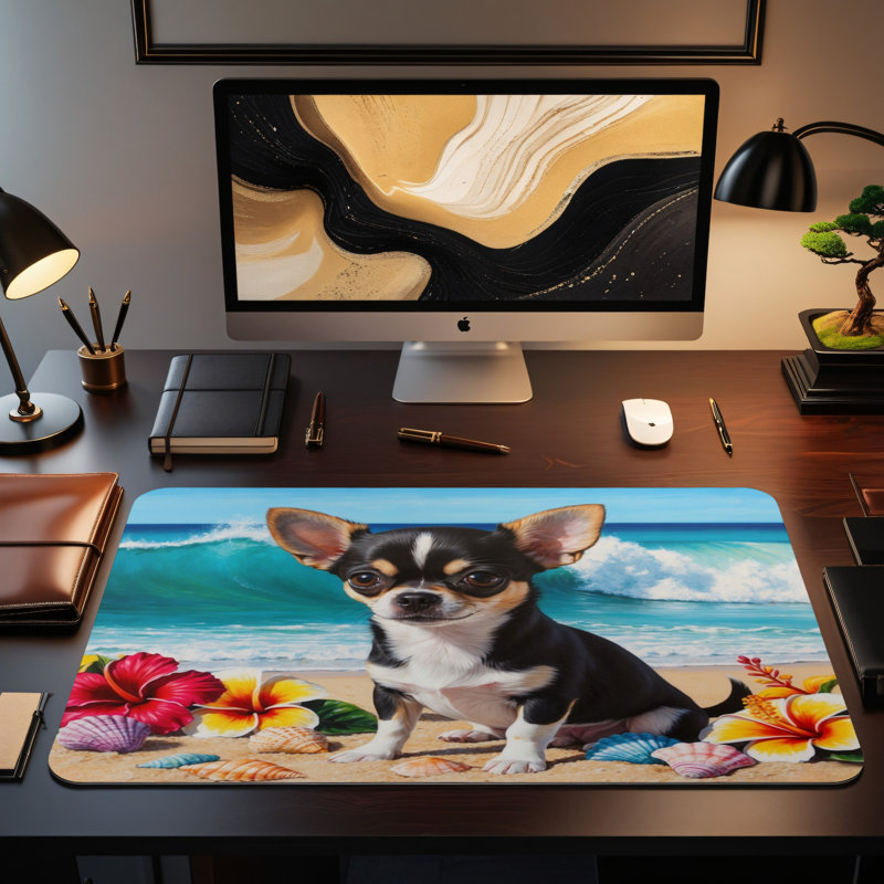 Polyester Desk Pad, 23.6x13.8
