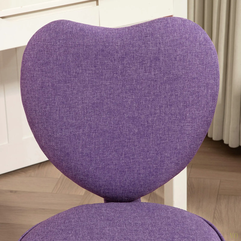Heart Love Shaped Back Design Office Chair