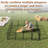 8-Panel Portable Metal Pet Playpen