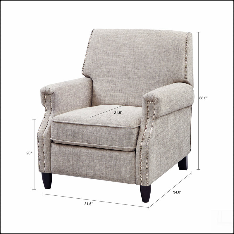 Fauteuil inclinable par pression, Sable, Oui