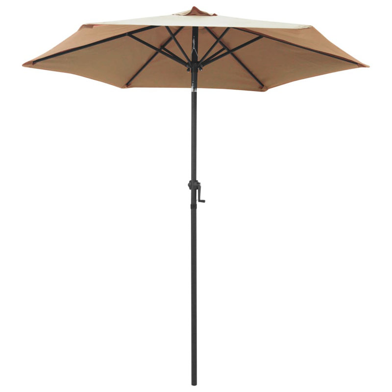Parasol de plage Beezie, Taupe