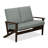 Chrisa 51.5'' Wide Loveseat with Cushions-45072190-45459374