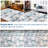 Modern Geometric Machine Washable Rug with Non-Slip Backing Non-Shedding Contemporary Accent Carpet Soft Low Pile Floor Cover for Living Room-1611702475
