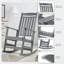 Chaise berçante d'extérieur en plastique-87454659