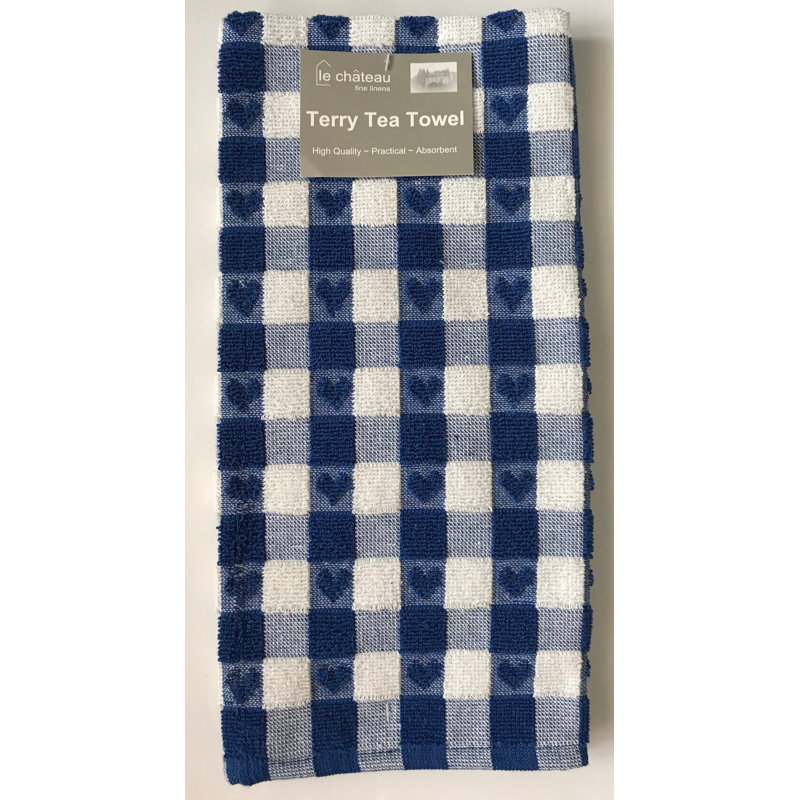 Tea Towel Kitchen Towel, Blue