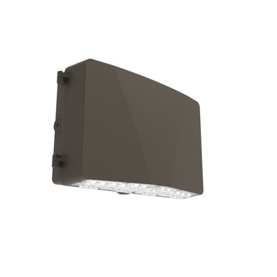 Zion 3e génération | Ensemble mural DEL | Puissance réglable 35 W / 50 W / 70 W | 9450 lumens | CCT 5000K | 100 V à 277 V | Boîtier en bronze | IP65