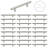 Hollow 3 3/4" Center Bar Pull Multipack