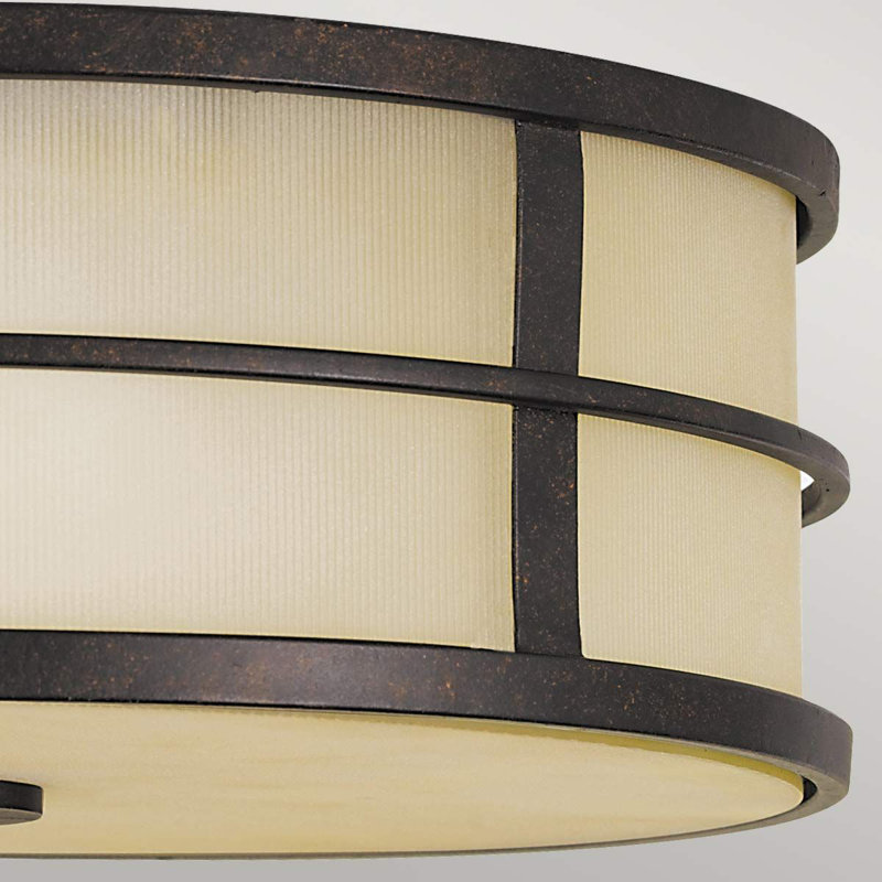 Ruben Glass Flush Mount