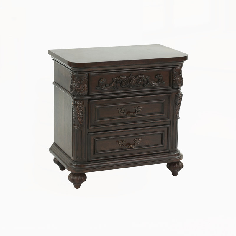 Table de chevet moderne avec tiroirs