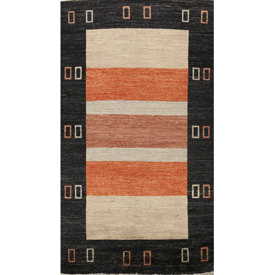 One-of-a-Kind 5'9" X 9'1" New Age Wool Area Rug in