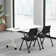 Set Of 3 Training Room Table Set 1 Table And 2 Chairs