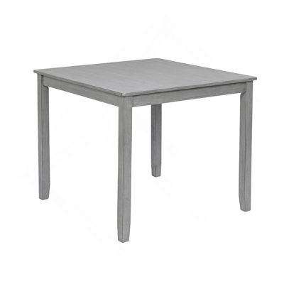 Beautiful Counter Height 1Pc Dining Pub Height Square Table Dining Room Wooden Furniture by Winston Porter
