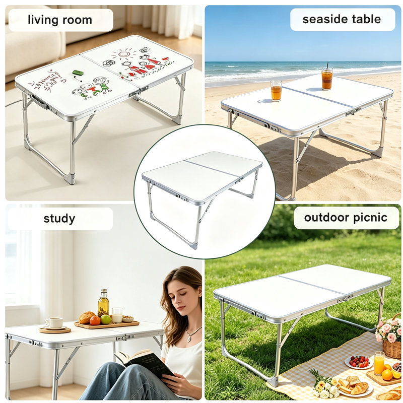 Foldable Camping Table w/ Handle