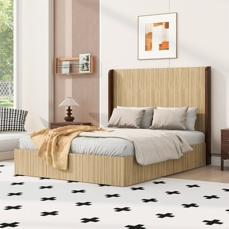 Lit plateforme Wood