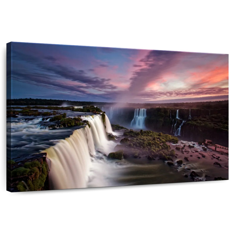 Alvord, chutes d'Iguazu, Brésil, H 16 po x l 24 po