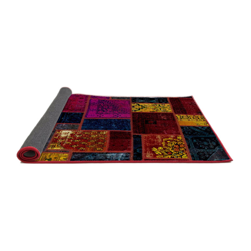 Abstract Indoor Rug, Round 6'