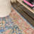 Eglinton Modern Faded Peshawar Plum/Terracotta Rug-1049343050