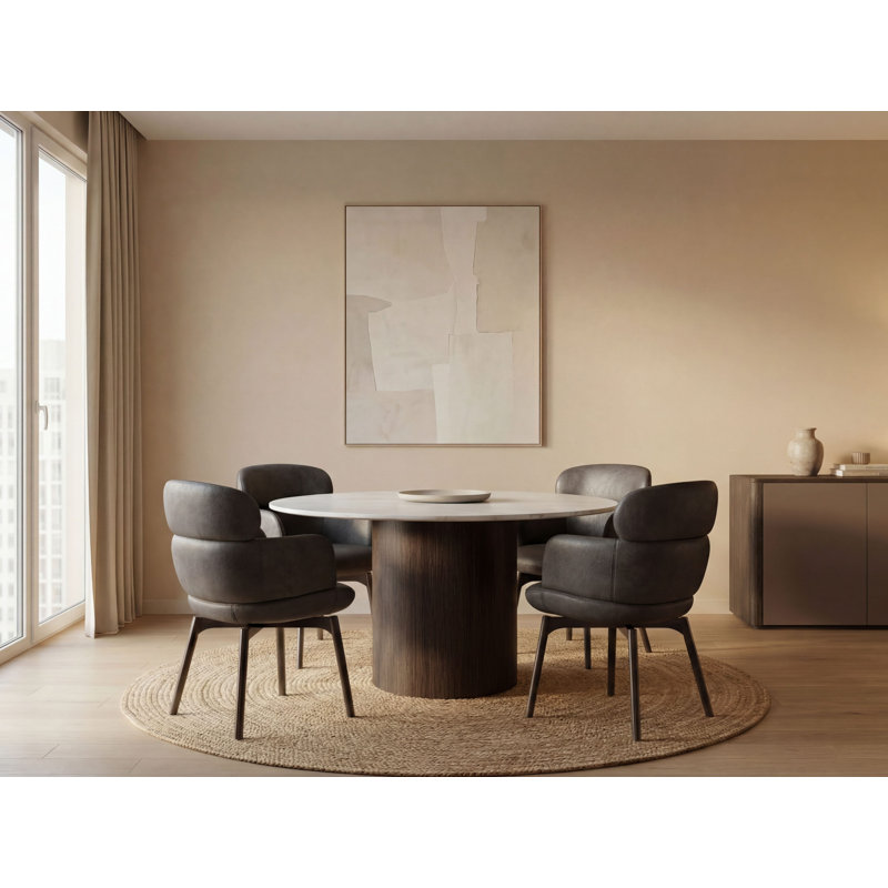Oslo Dining Table, Brown