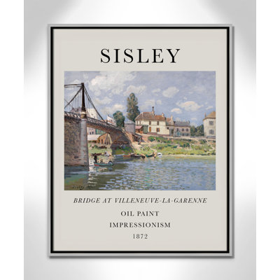 Old Masters Collection "The Bridge at Villeneuve" Print