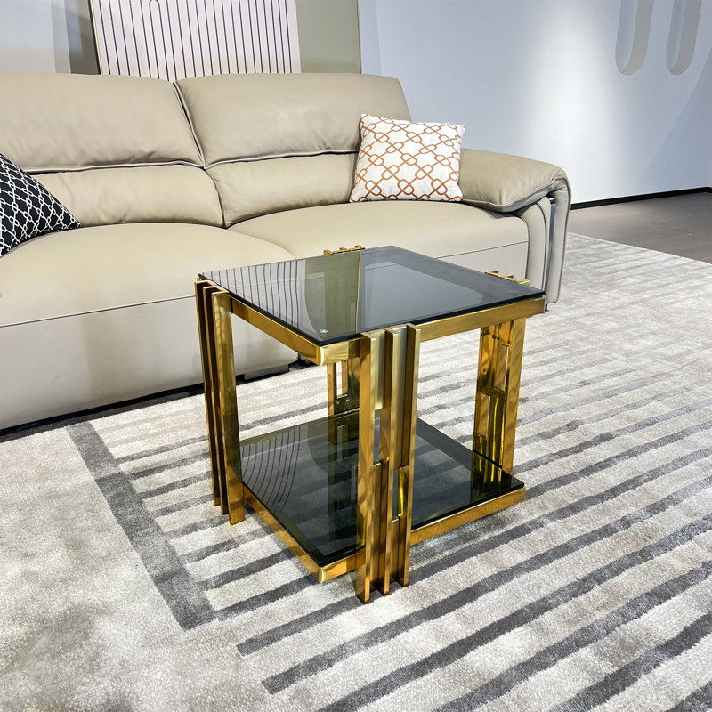 Table de bout Loreita, Noir