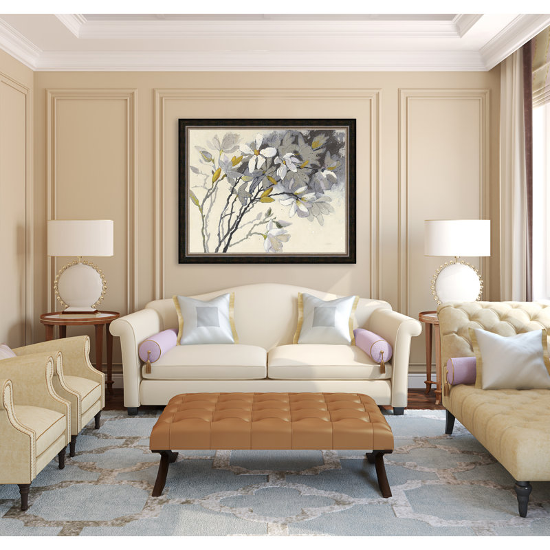 " Magnolia Yellow & Gray "